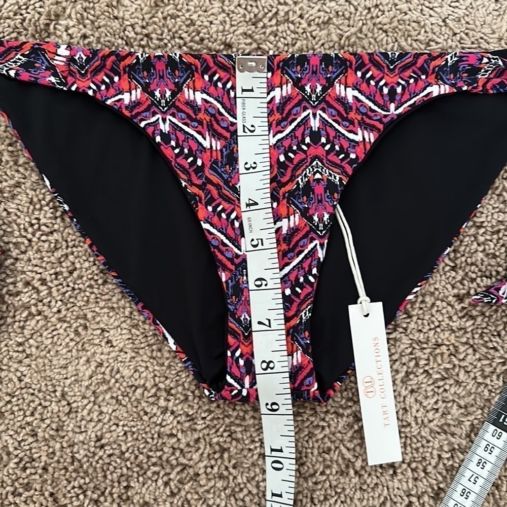 NWT Tart Collections Bikinis bottom In Fuchsia - Picture 7 of 12
